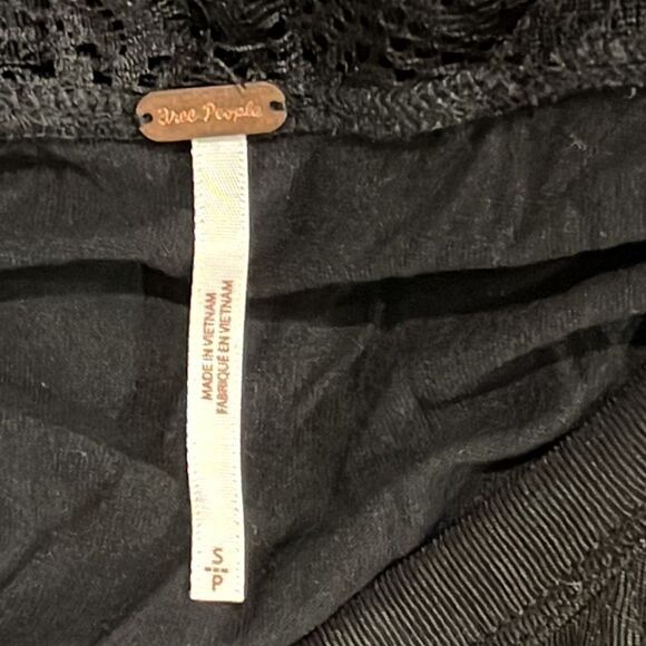 NWOT-Free People black asymmetrical little black dress. - Picture 6 of 8